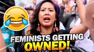 Feminists Getting Owned By Other Females Funny Moments [upl. by Lleynad]