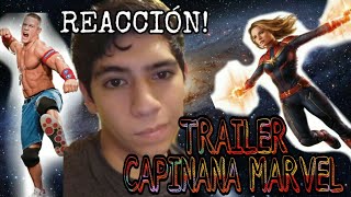 Reacción Trailer Capitana Marvel YoSoyAlan [upl. by Norad]