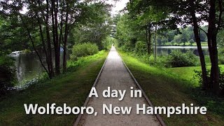 A day of biking and driving in Wolfeboro NH [upl. by Epolulot]