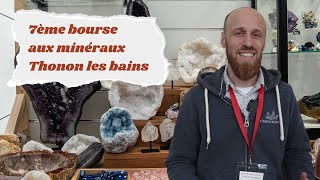 7ème bourse aux minéraux Thonon les Bains 2023 [upl. by Sherm]