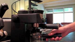 How to make espresso with Krups FND112 [upl. by Chemash]