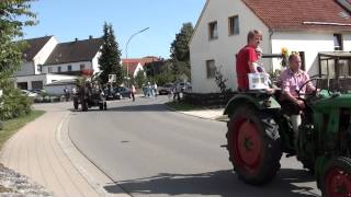 Historische Deutz Traktoren Rundfahrt in Thannhausen bei Freystatdt [upl. by Malilliw]