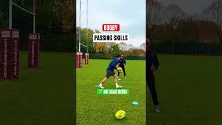 Rugby passing skills rugbydrills rugbycreative skills drill rugby rugbyunion rugbyskills [upl. by Joseph987]