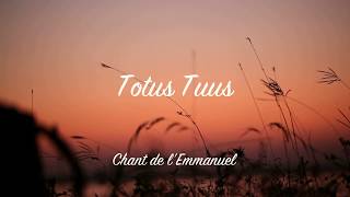 Totus tuus  Emmanuel Music [upl. by Lairbag]