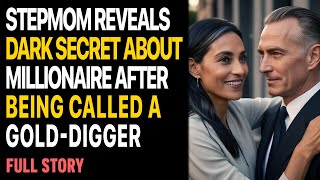 STEPMOM Reveals Dark Secret About Millionaire After Being Called A Gold Digger [upl. by Giulia476]