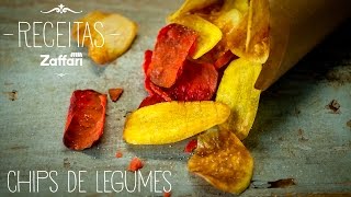 Como fazer chips de legumes  Receitas Zaffari [upl. by Jarita967]