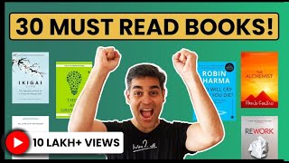 30 Books YOU NEED to READ NOW  Book Recommendations 2023  Ankur Warikoo Hindi [upl. by Ayota]