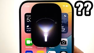 New Flashlight Not Working iPhone iOS 18 SOLVED Torch Animation Not Showing Fix [upl. by Ciapas]