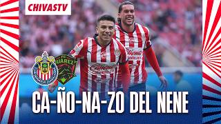 ¡GOLAZO de FERNANDO BELTRÁN  Chivas vs FC Juárez  Apertura 2024 [upl. by Nivlek]