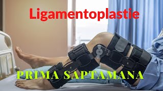 Recuperare dupa operatie ligament incrucisat anteriorPRIMA SAPTAMANA DUPA OPERATIE [upl. by Arreik35]