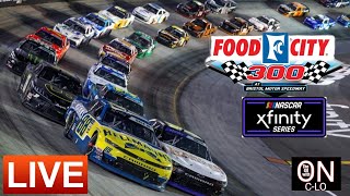 🔴Food City 300 at Bristol Live NASCAR Xfinity Series Play by Play Live Leaderboard And More [upl. by Aikin]