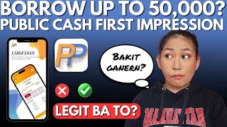 Public Cash First impression  Legit Ba To [upl. by Onitnevuj]