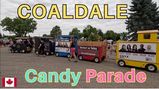 Coaldale Candy Parade Aug 12 2023 [upl. by Norvun]