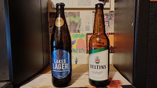 Ultimate Supermarket Lager Championship Round 1  Veltins vs Westmorlander Lakes Lager [upl. by Aicram]