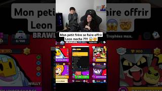 Merci 🫶 brawlstars bs supecell gift cadeau leon skin gaming stbancal [upl. by Felicie825]