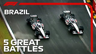 Five Outstanding Battles At The Sao Paulo Grand Prix [upl. by Eimiaj]