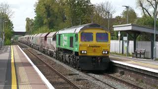 Freight amp Railtours On The Berks amp Hants Line AprilMay 2024  4K [upl. by Doownelg]