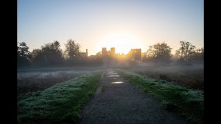 Cold n Crisp Cowdray Ruins autumn sunrise style [upl. by Derinna]