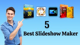 5 Best Slideshow Maker 2023  Slideshow Software for Windows [upl. by Katusha]