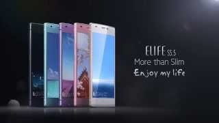 Gionee Elife S55 the Slimmest Phone in the World [upl. by Phillie]