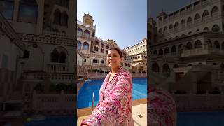 Paheli bar Raja Rani k tarah Luxurious Fort mai rahe😍 shorts minivlog dailyvlog [upl. by Wakeen805]