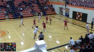 Ogallala High School vs Valentine High School Mens Varsity Basketball [upl. by Nomelc]