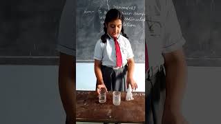 Activity on sedimentation and decantation sedimentation cbse ncert experiment [upl. by Odicalp]