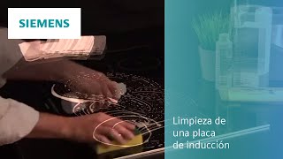 ¿Cómo limpiar una Placa de Inducción  SIEMENS [upl. by Yrebmik]