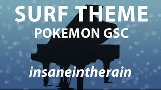 Surf Theme  Pokémon GoldSilverCrystal  Piano Cover [upl. by Tniassuot]