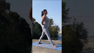 Parsvottanasana or intense side stretch shorts treandingshort yogawithshaheeda [upl. by Legir]