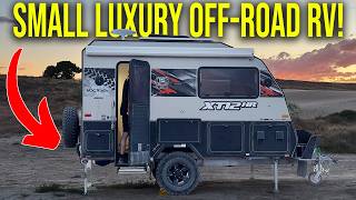 Small Lightweight OffRoad RV With BATHROOM INSIDE  First Impressions MDC XT12HR [upl. by Atina]