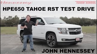 HPE650 Tahoe RST Test Drive with John Hennessey [upl. by Nnitsuj]