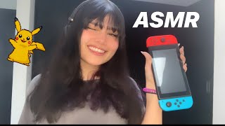 Relajate con mi Nintendo Switch María ASMR [upl. by Ahsaeym45]