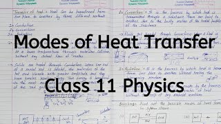 Transfer of Heat  Chapter 10  Thermal Properties of matter  Class 11 Physics [upl. by Herrington]