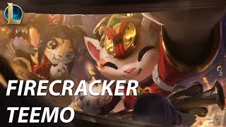 Firecracker Teemo Skin Spotlight from League of Legends [upl. by Akimihs]