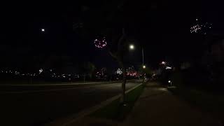 Happy New Year 2024 from Ewa Beach  Hawaii Fireworks [upl. by Howlend980]