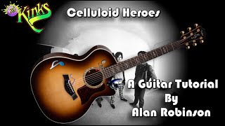 How to play Celluloid Heroes by The Kinks  acoustically [upl. by Nylyaj]