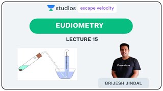 L15 Eudiometry Question Practice l Physical Chemistry IITJEE  Brijesh Jindal [upl. by Nosidda]