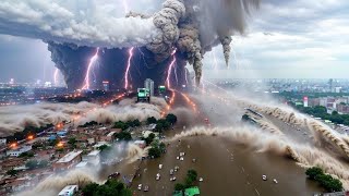 Top 35 minutes of natural disasters caught on camera Most earthquake in history Canada [upl. by Gan811]