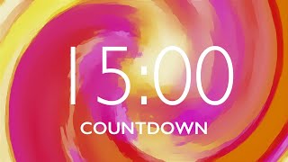 15 Minute Classroom Timer with Relaxing Music and Alarm 🎵⏰ [upl. by Tibbitts]