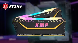 How to Enable XMP on MSI Motherboards 2024 Very Easy [upl. by Notsahc818]