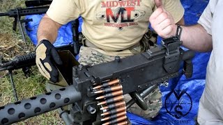 762X54R Browning M1919 Machine Gun FULL AUTO [upl. by Mieka]