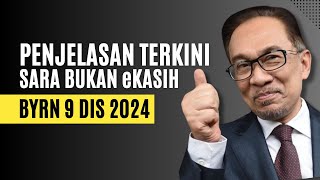 PENJELASAN TERKINI PENERIMA BYRN SARA 9 DIS 2024 INI [upl. by Atsev]