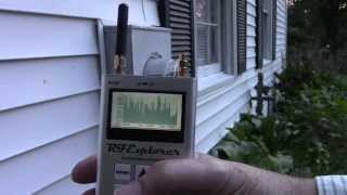 Smart Meters blasting the 900 Mhz band [upl. by Enneillij142]