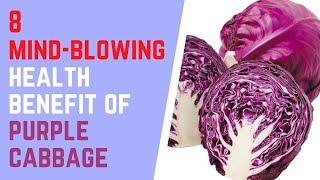 8 MindBlowing Benefits of Purple Cabbage  Health Benefits of Purple Cabbage [upl. by Cornelius942]