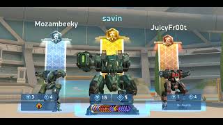 Gatecrasher with Disruptor in 55  Mech Arena [upl. by Donahue]