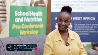 Oneonone with Ms Nyanungo McIvor on school health and nutrition [upl. by Catha609]