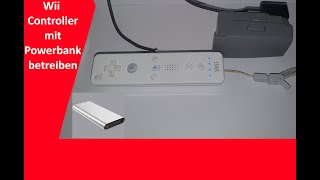 DiY  Wii Controller mit Powerbank betreiben [upl. by Othilia]