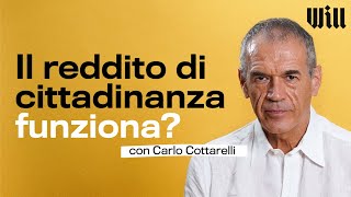 Carlo Cottarelli ci parla del REDDITO DI CITTADINANZA sta funzionando  Classroom 3 [upl. by Annerahs]