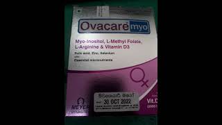 Ovacare myo pregnancy vitamin  srilanka [upl. by Evyn]